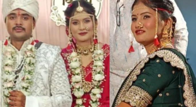 नववधूवर माहेरी जाताना काळाची झडप; आठवडाभरापूर्वी लग्न,१३ ला मृत्यू ;
