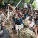 दिल्लीतील आंदोलनाला हिंसक वळण; 118 पोलीस जखमी, 78 आंदोलक ताब्यात, अनेक वाहनांचं नुकसान