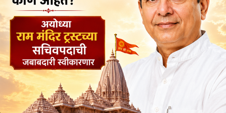 पुण्याचे जगदीश आफळे अयोध्येतील राम मंदिर ट्रस्टच्या सचिवपदाची जबाबदारी स्वीकारणार