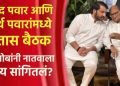 दोन्ही राष्ट्रवादी पुन्हा एकत्र येणार? पार्थ पवारांच्या भेटीनंतर शरद पवारांचे मोठे पाऊल; २९ ऑगस्टच्या बैठकीकडे महाराष्ट्राचे लक्ष