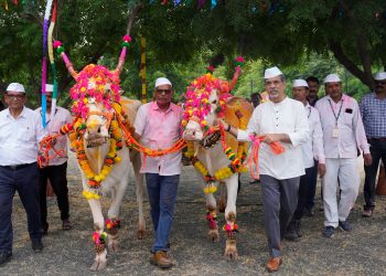 जैन हिल्सवर रंगला पारंपरिक पोळा सणाचा जल्लोष…