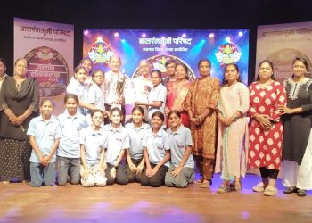जल्लोष लोककलेचा स्पर्धेत अनुभूती इंग्लिश मिडीयम स्कूल प्रथम ; राज्यस्तरीय महाअंतिम फेरीसाठी निवड