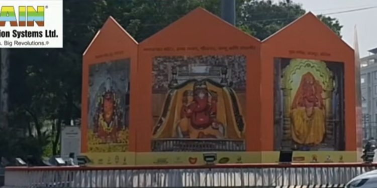 जळगावच्या काव्यरत्नावली चौकात साकारले ‘छत्रपतींचे प्रशासन’