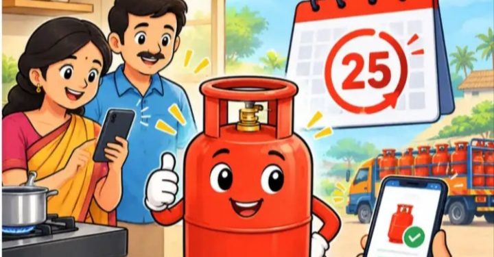 एलपीजी गॅस सिलिंडरसाठी केंद्र सरकारने १ ऑक्टोबरपासून बायोमेट्रिक आधार ऑथेंटिकेशन केले अनिवार्य