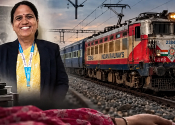 झटका बसताच रेल्वेच्या बाहेर तोल गेला; शिक्षिकेचे प्राण वाचवायला रेल्वे २ KM उलटी धावली; डॉक्टरांचे शर्थीचे प्रयत्न पण..