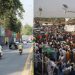 पाकिस्तानातील सत्ताधाऱ्यांमध्ये खळबळ…! हजारो लोक इस्लामाबादकडे कूच करू लागले, संसद परिसराला कंटेनर्सचे कुंपण