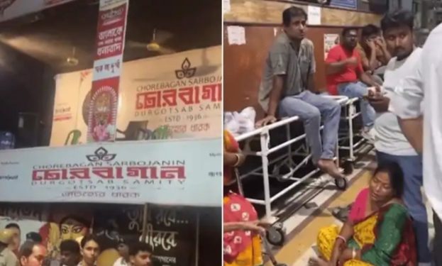 तुफान पाऊस, अरुंद गल्ली, लाऊडस्पीकरवरील ‘ती’ घोषणा अन् 19 जणांचा मृत्यू; कोलकात्यामध्ये चेंगराचेंगरीआधी काय घडलं?