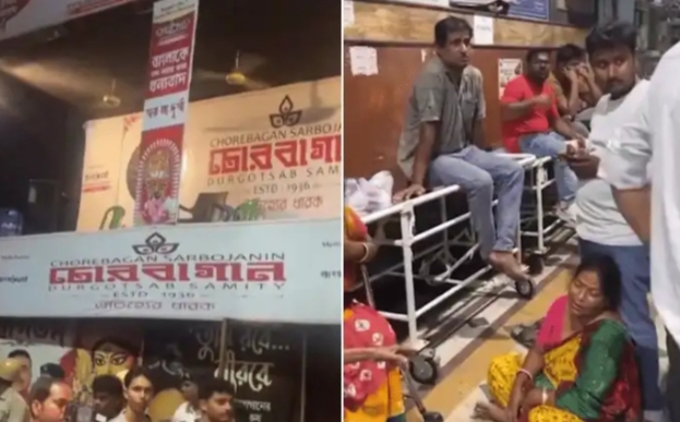 तुफान पाऊस, अरुंद गल्ली, लाऊडस्पीकरवरील ‘ती’ घोषणा अन् 19 जणांचा मृत्यू; कोलकात्यामध्ये चेंगराचेंगरीआधी काय घडलं?