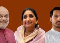 राष्ट्रवादीच्या मंत्रिमंडळात फेरबदलाच्या हालचाली; उपमुख्यमंत्री सुनेत्रा पवार आणि पार्थ पवार यांनीं घेतली गृहमंत्री अमित शहा यांची भेट